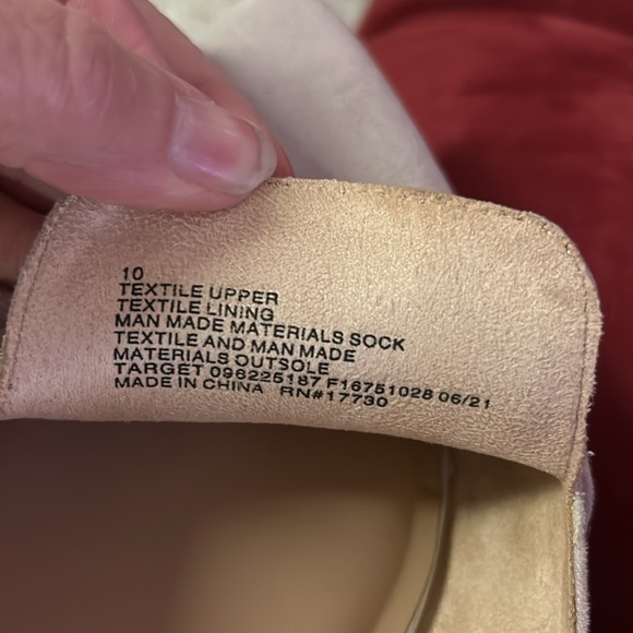 Like new mule slides size 10 faux suede - Picture 5 of 8